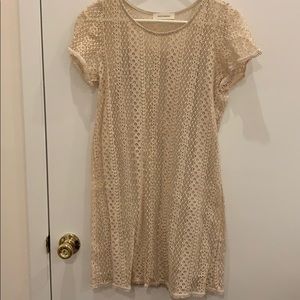 Annianna lace detailed lined dress size small